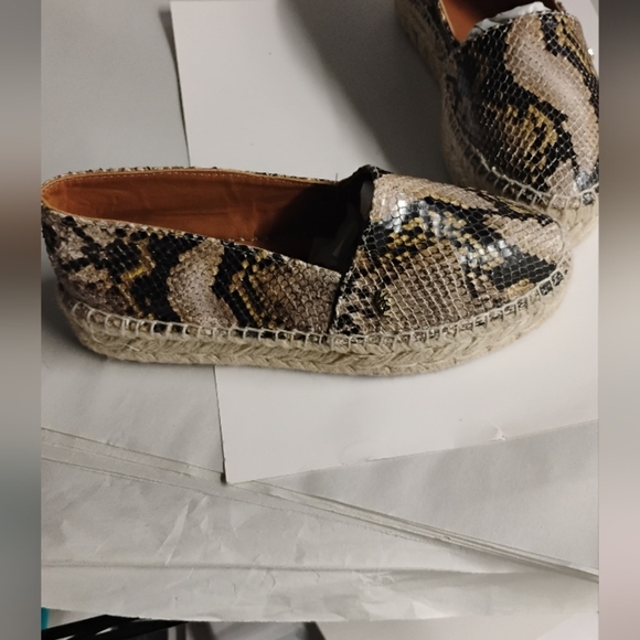Kurt Geiger Women's Snakeskin Espadrilles 38.5 - Picture 7 of 11